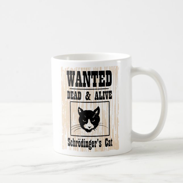 Mug Le chat Recherché de Schrodinger (Droite)