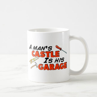 Mug Le CHÂTEAU d'un homme est son GARAGE