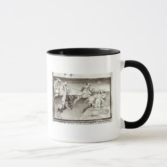 Mug Le chef mongol, Hulagu, khan de l'Ilkhanate (Droite)