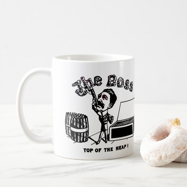 Mug Le chef Vintage l'art publicitaire du cigare (Avec donut)