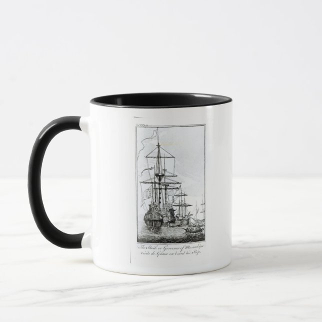 Mug Le cheik ou le gouverneur de la Mozambique (Gauche)