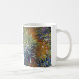 Mug Le chemin à travers les iris par Claude Monet