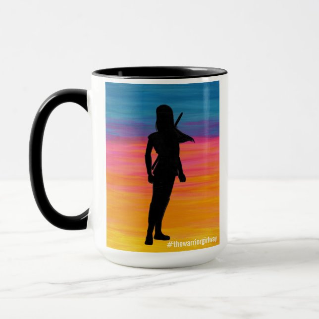 Mug Le chemin de la fille guerrière (Gauche)