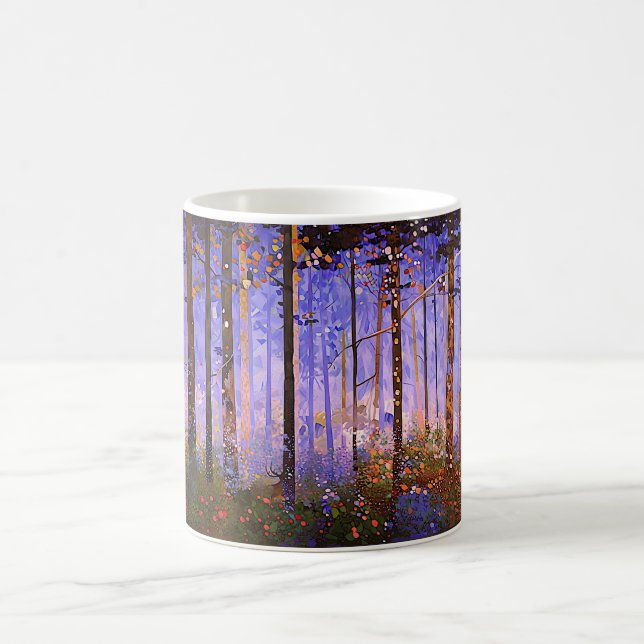 Mug Le chemin secret du cerf - Vaste paysage boisé (Centre)