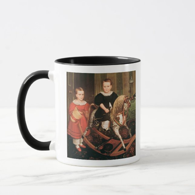 Mug Le cheval de passe-temps, c.1840 (Gauche)