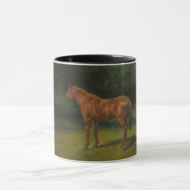 Mug Le Cheval Rouge Sorrel (par Rosa Bonheur) (Centre)