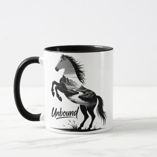 Mug Le Cheval Sauvage (Gauche)