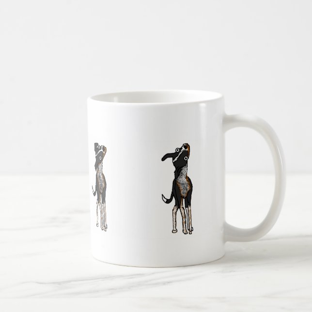 Mug Le chien est confus (Droite)