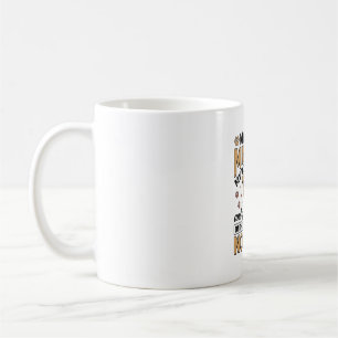 Mug Le chien est une famille vintage retriever typogra