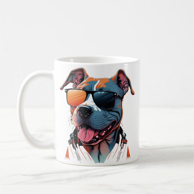 Mug Le chien le plus cool du monde (Gauche)