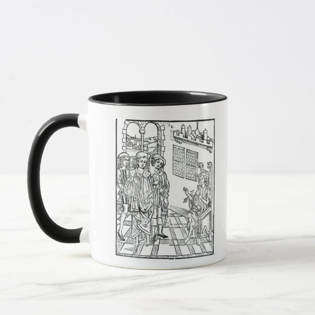 Mug Le chirurgien rend visite à un homme avec des (Gauche)