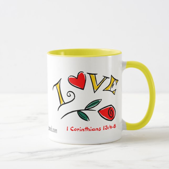 Mug Le chrétien cite inspiré (Droite)
