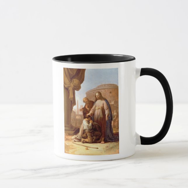 Mug Le Christ et le jeune dirigeant riche, 1640 (Droite)