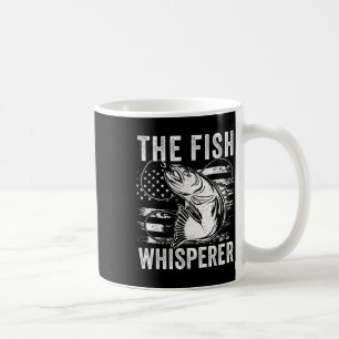 Mug Le Chuchoteur de Poisson Drapeau États-Unis Pêche