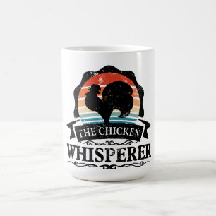 Mug Le Chuchoteur de Poulets Drôle