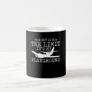 Mug Le ciel n'est pas limite son mon pilote de terrain