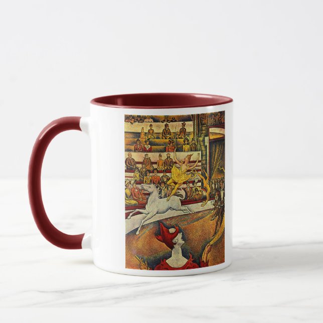 Mug Le cirque de Georges Seurat (1891) (Gauche)