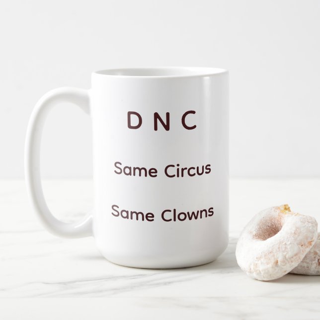 Mug Le cirque du DNC (Avec donut)