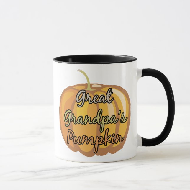 Mug Le citrouille du grand grand-papa (Droite)