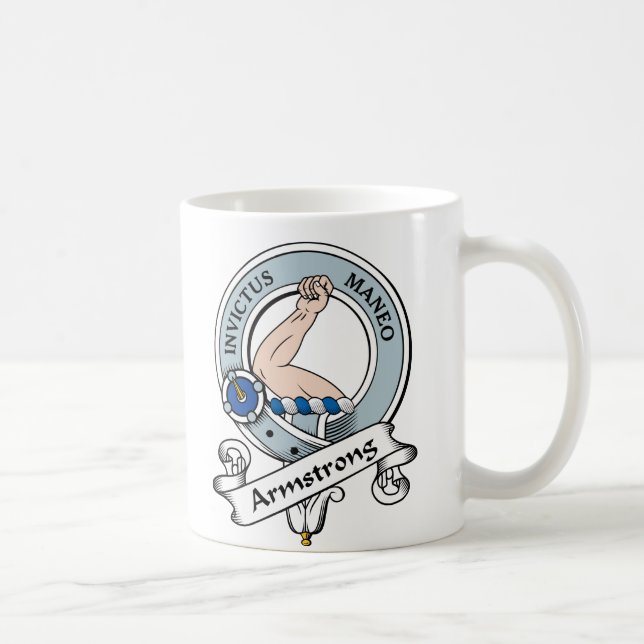 Mug Le clan d'Armstrong Badge (Droite)