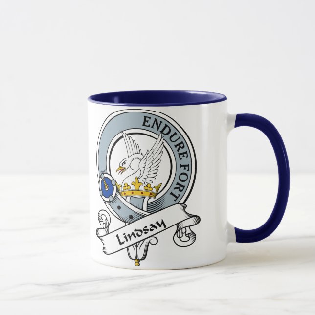 Mug Le clan de Lindsay Badge (Droite)
