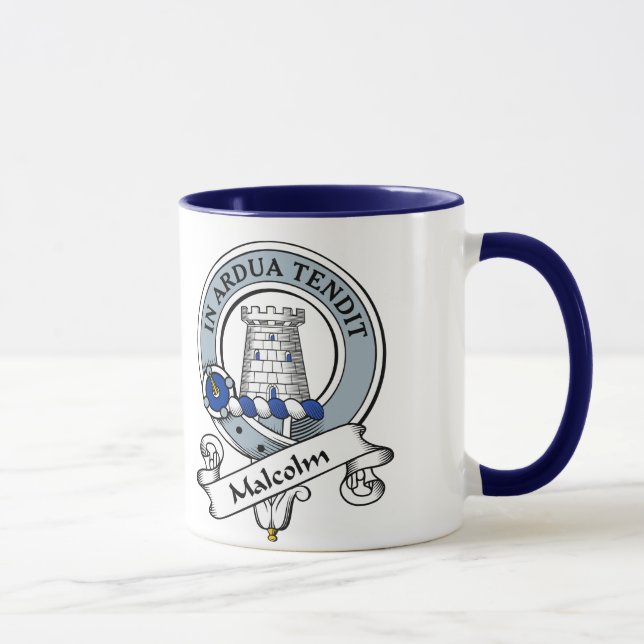 Mug Le clan de Malcolm Badge (MacCullum) (Droite)