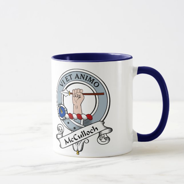 Mug Le clan de McCulloch Badge (Droite)