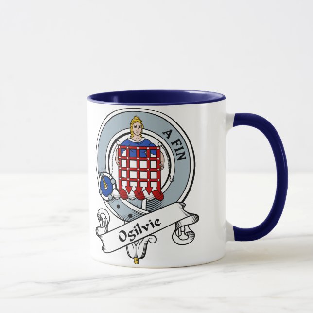 Mug Le clan d'Ogilvie Badge (Droite)