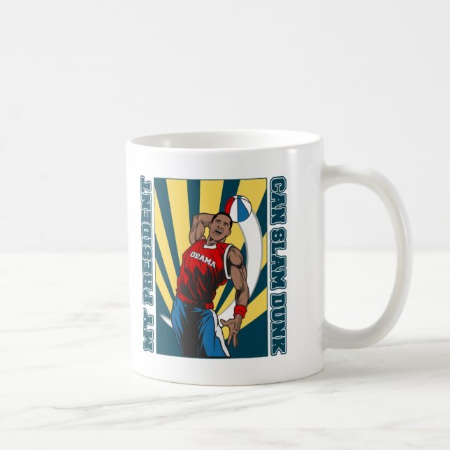 Mug Le claquement de Barack Obama trempent (Droite)