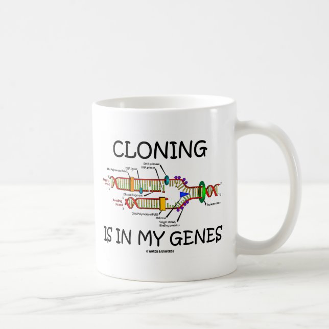 Mug Le clonage est dans mes gènes (Droite)