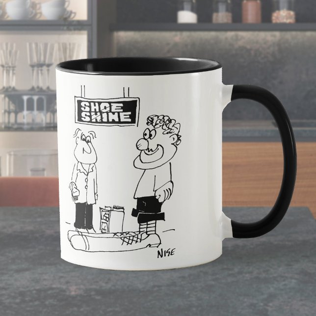 Mug Le clown va briller une chaussure (Créateur téléchargé)