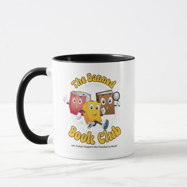 Mug Le club du livre interdit (Gauche)