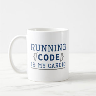 Mug Le Code D'Exécution Est Mon Cardio
