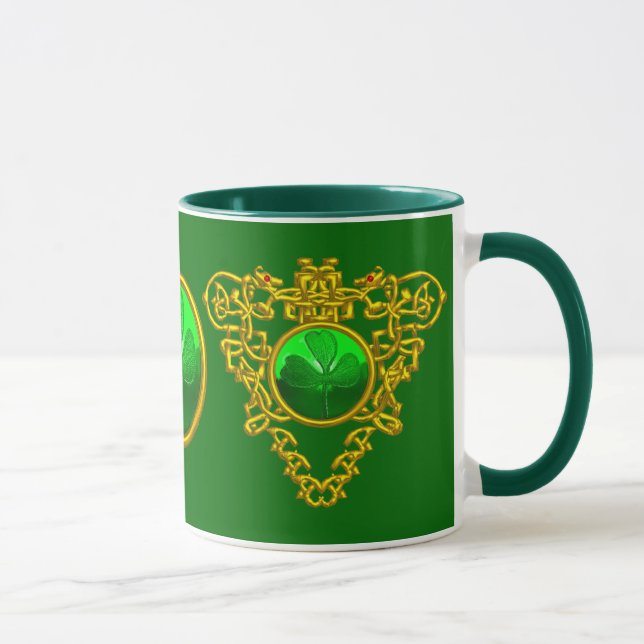 MUG LE COEUR CELTIQUE DE SAINT PATRICK (Droite)