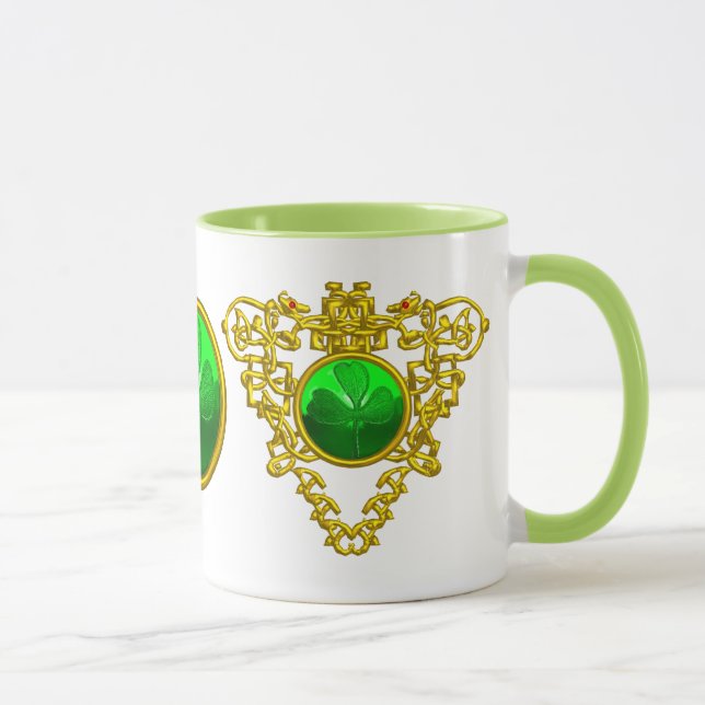 MUG LE COEUR CELTIQUE DE SAINT PATRICK (Droite)
