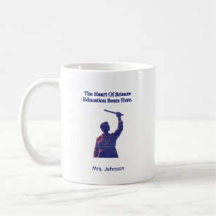 Mug Le cœur de l'enseignement scientifique bat ici ens