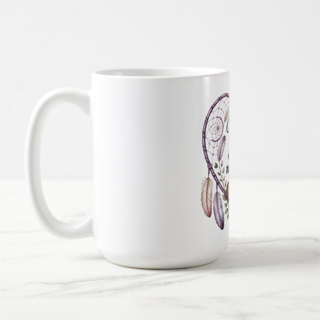 Mug Le cœur de maman ne dort jamais (Gauche)