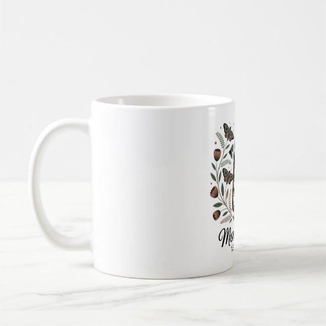 Mug Le cœur de maman ne dort jamais (Gauche)
