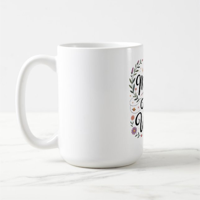 Mug Le cœur d'une mère contient l'univers (Gauche)