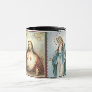 Mug Le coeur sacré de Jésus a béni la mère