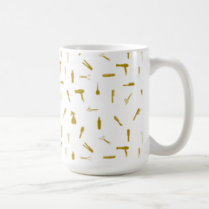 Mug Le coiffeur de parties scintillantes de Faux usine