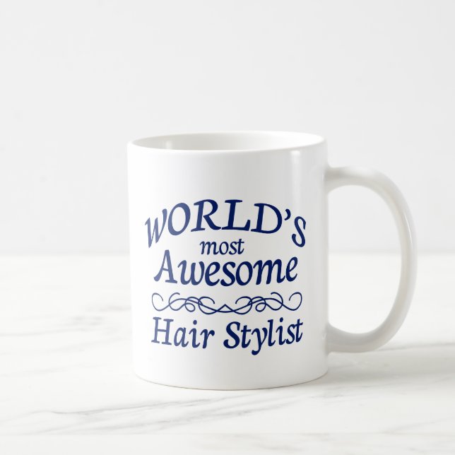 Mug Le coiffeur le plus impressionnant du monde (Droite)