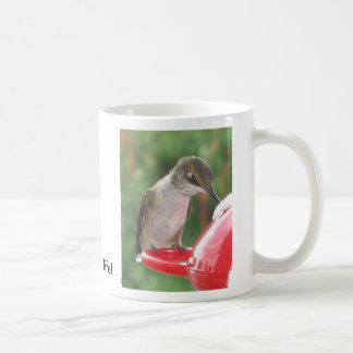 Mug Le colibri, boivent jusqu'à la dernière goutte la