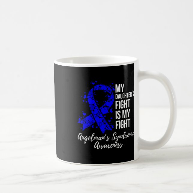 Mug Le combat de ma fille est mon combat Syndrome d'An (Droite)