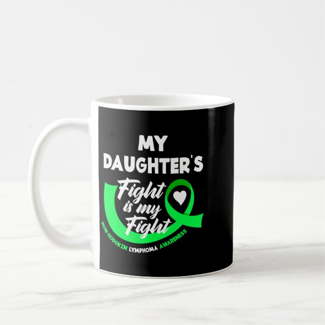 Mug Le Combat de Mes Filles Est Mon Combat Contre le L (Gauche)