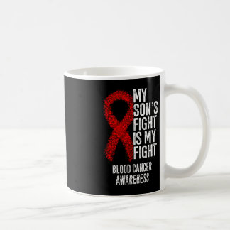 Mug Le combat de mon fils est ma lutte contre le cance