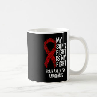 Mug Le combat de mon fils est mon combat Cerveau Aneur