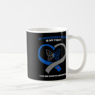 Mug Le combat de mon petit-fils est mon combat type 1
