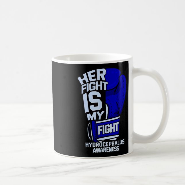 Mug Le combat est mon combat contre l'hydrocéphalie (Droite)