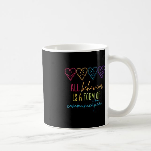 Mug Le Comportement De sensibilisation sur l'autisme E (Droite)